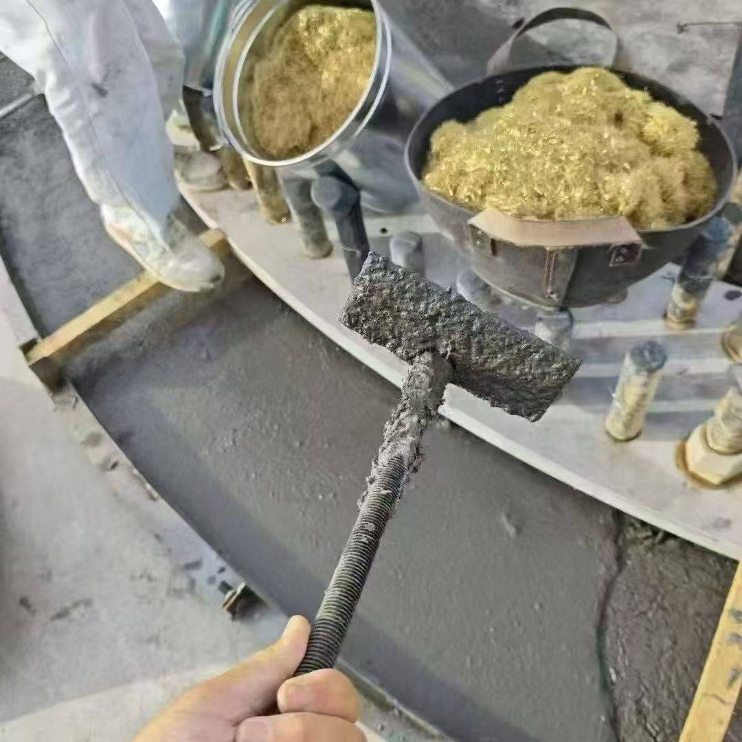 钟楼C120钢纤维高强无收灌浆料 轧机压缩机汽轮机发电机锻压设备底座灌浆材料